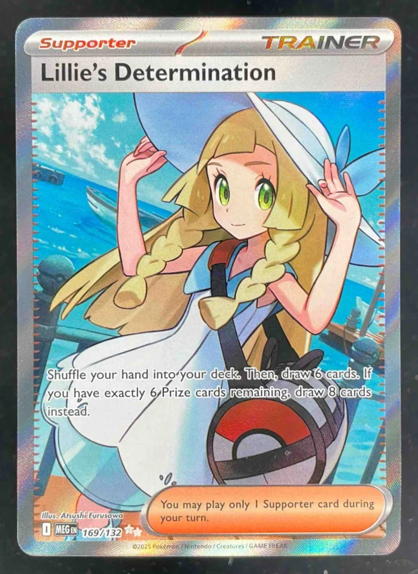 2025 Pokemon Mega Evolution #169/132 Lillie's Determination Ultra Rare