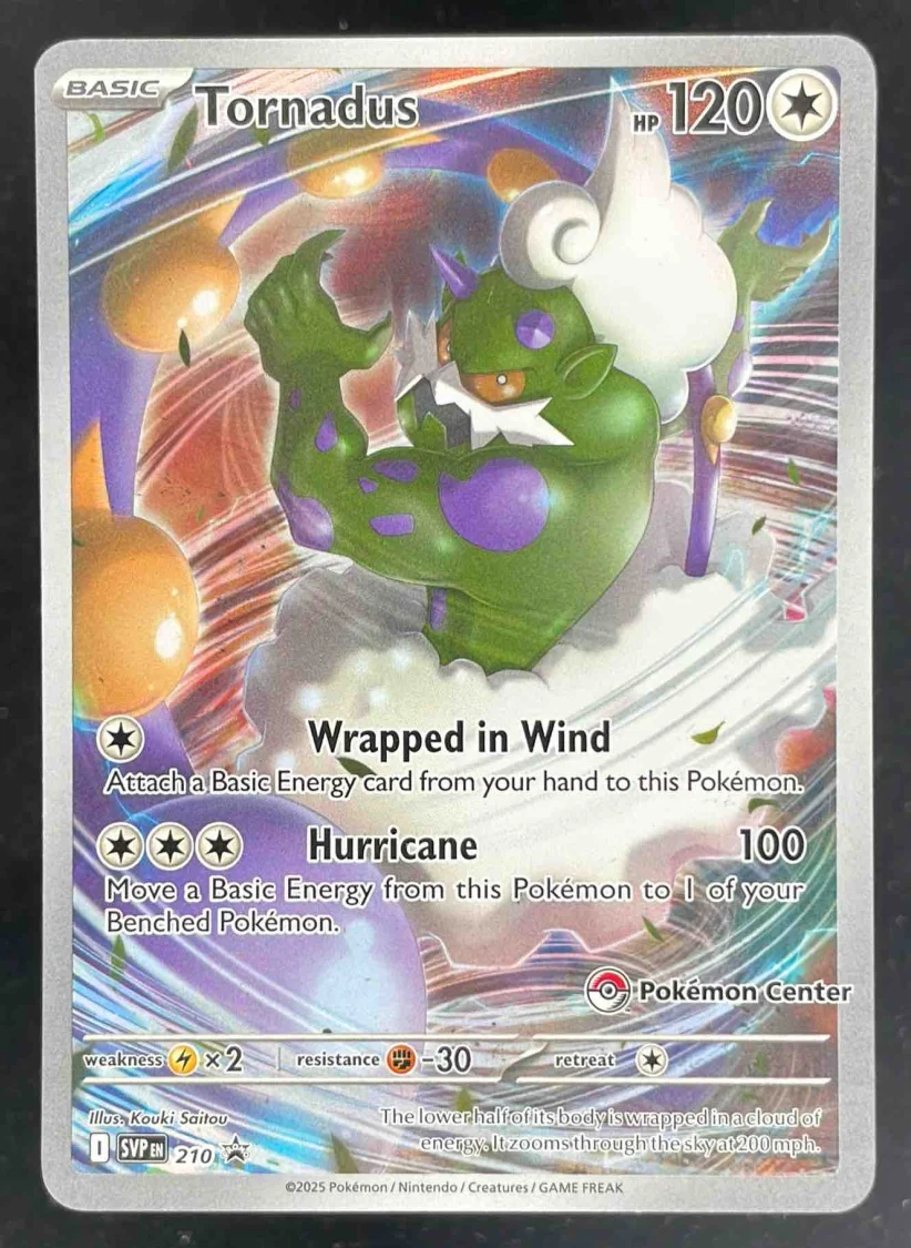 2025 Pokemon SV Black Star Promos Promos #210 Tornadus