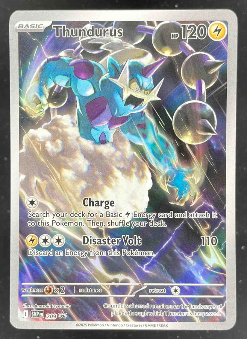 2025 Pokemon SV Black Star Promos Promos #209 Thundurus