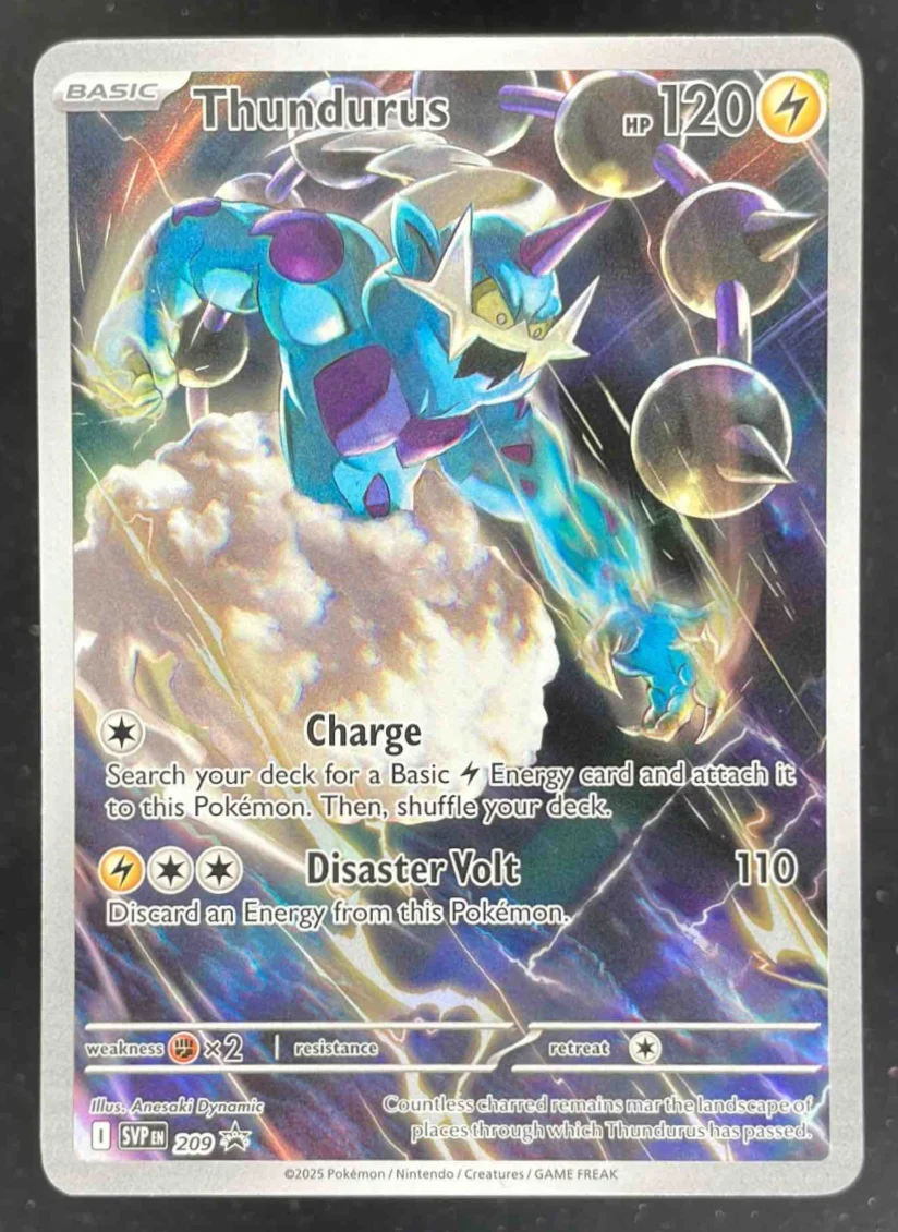 2025 Pokemon SV Black Star Promos Promos #209 Thundurus