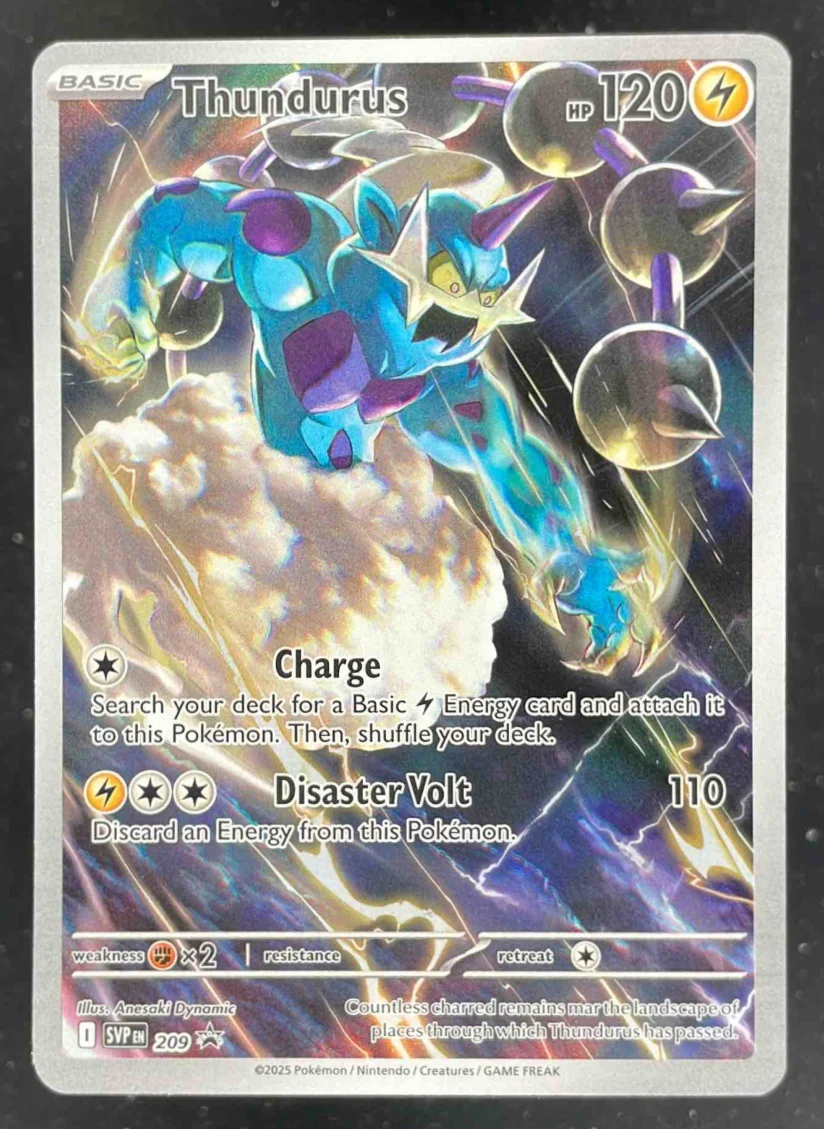 2025 Pokemon SV Black Star Promos Promos #209 Thundurus