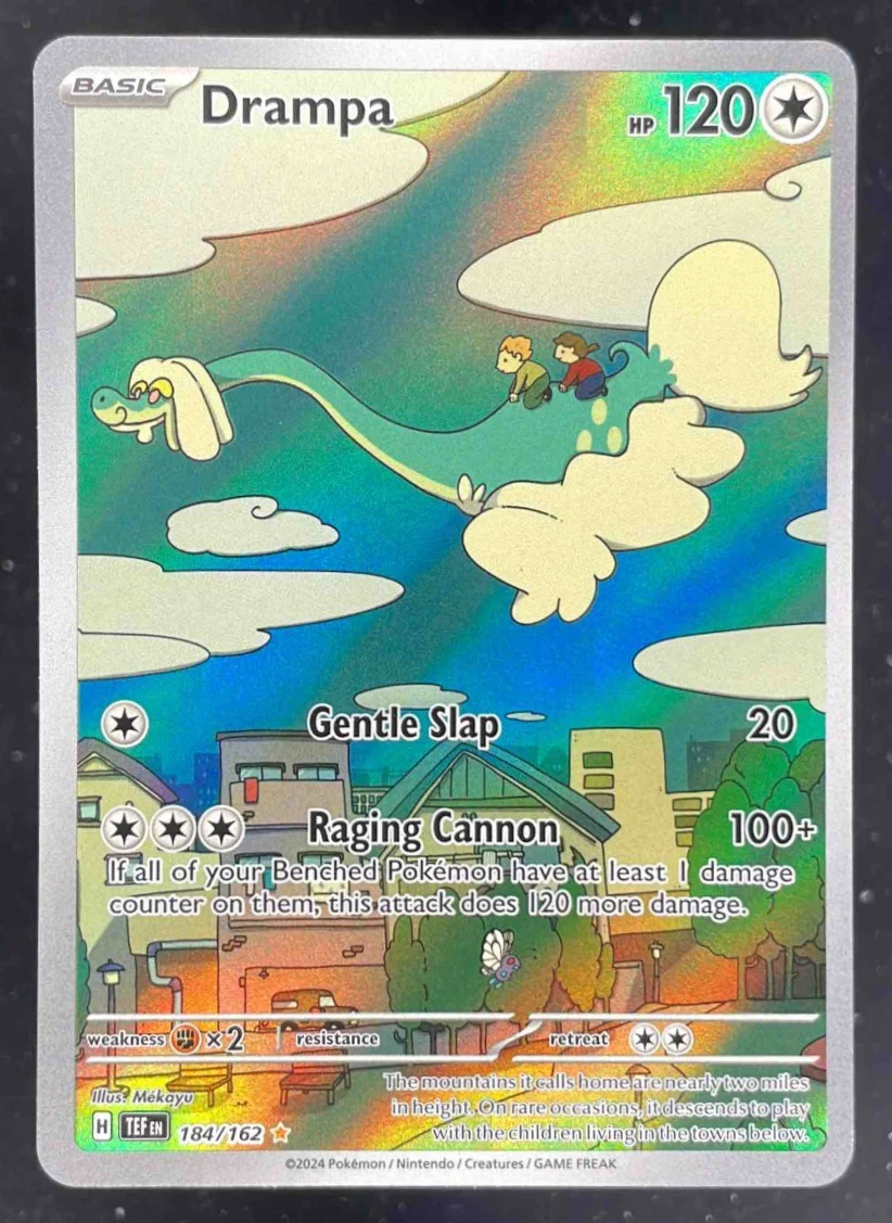 2024 Pokemon Temporal Forces #184/162 Drampa