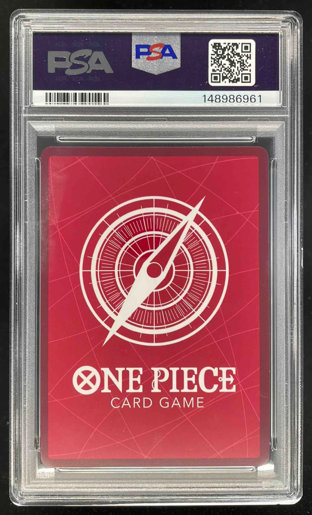 2025 One Piece ST21 EN #001 Monkey D Luffy PSA 10 - Image 2