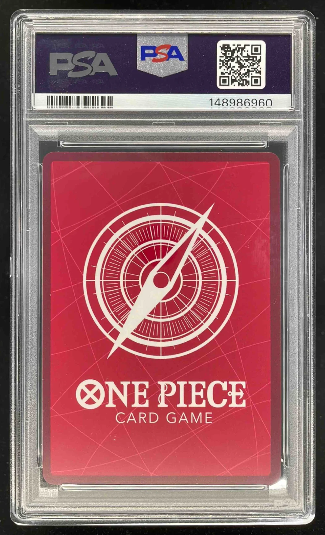 2025 One Piece ST21 EN #001 Monkey D Luffy PSA 10 - Image 2