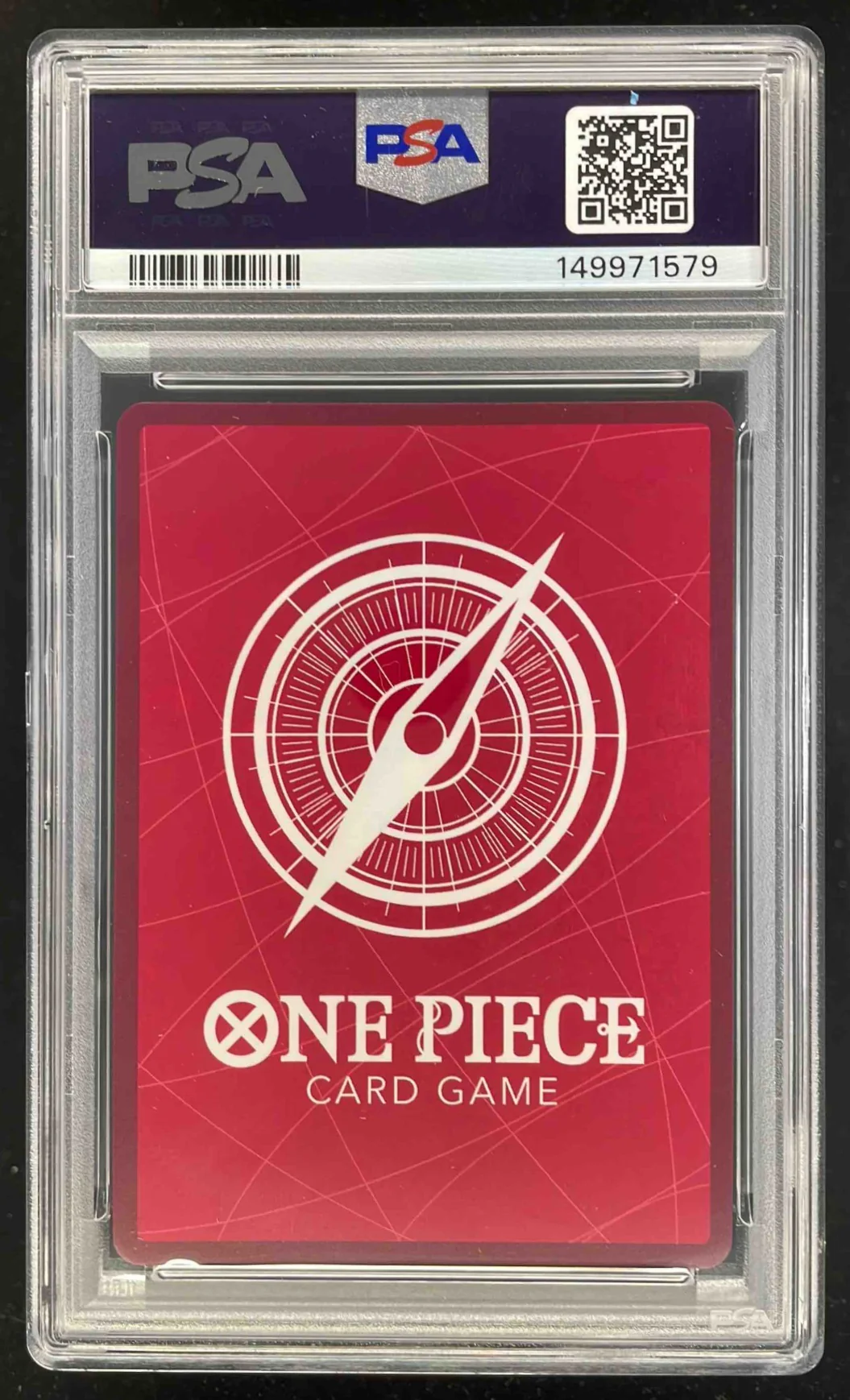 2025 One Piece OP12 EN #020 Roronoa Zoro Alternate Art PSA 10 - Image 2