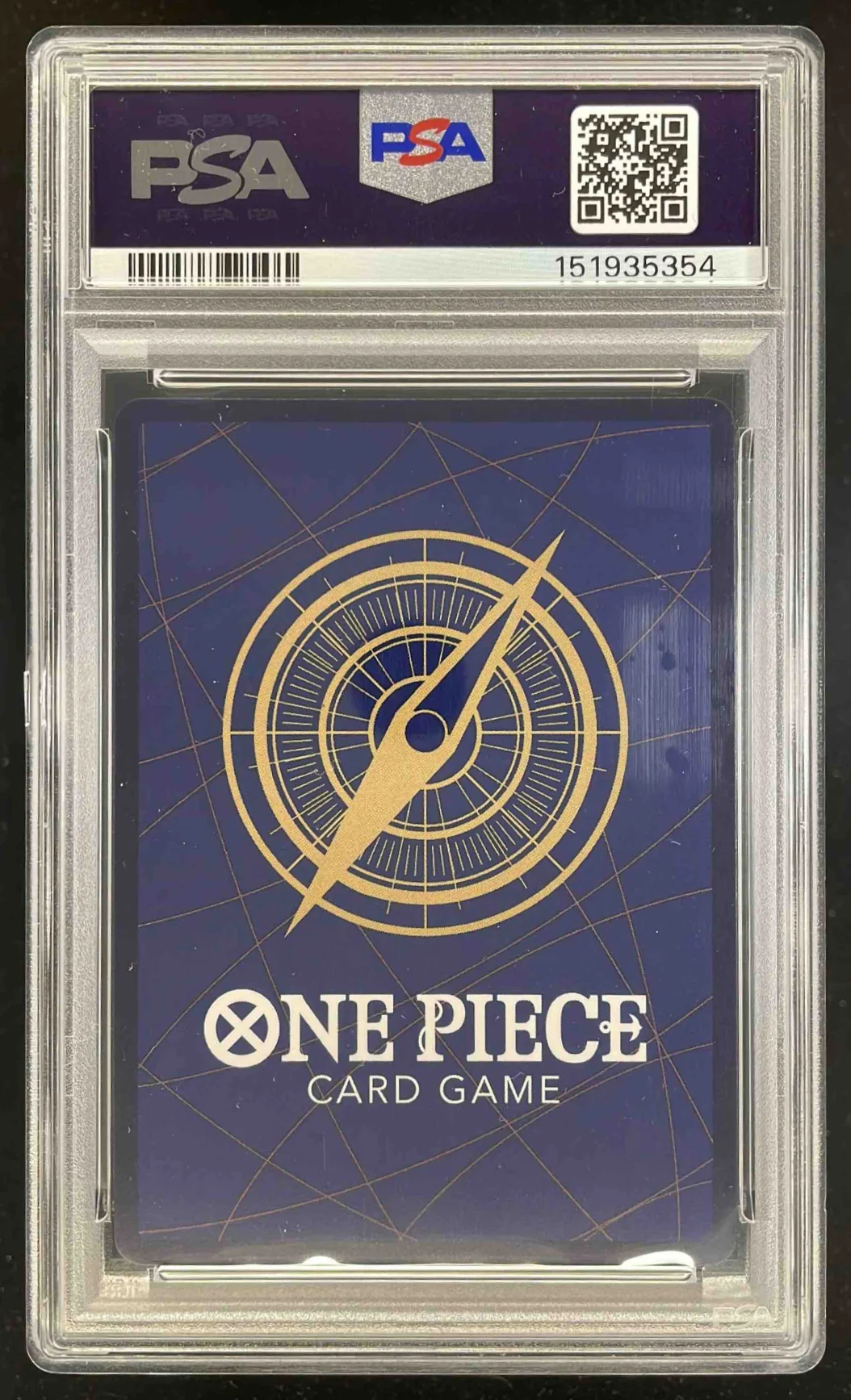 2025 One Piece PRB02 EN #076 Roronoa Zoro Alternate Art PSA 9 - Image 2