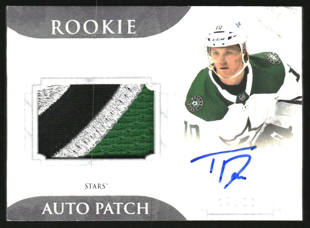 2020-21 Exquisite Collection Rookie Patch Auto Horizontal Ty Dellandrea RC /25