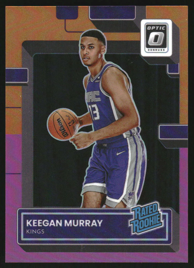 2022-23 Donruss Optic Two Tone #214 Keegan Murray RR RC Rookie /15