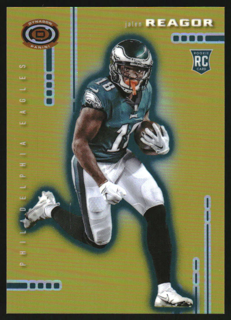 2020 Dynagon Rookies Gold #17 Jalen Reagor RC Rookie /10