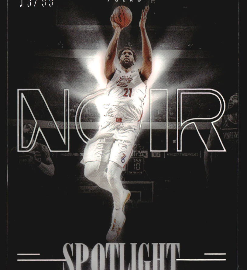 2023-24 Panini Noir Spotlight #5 Joel Embiid /99