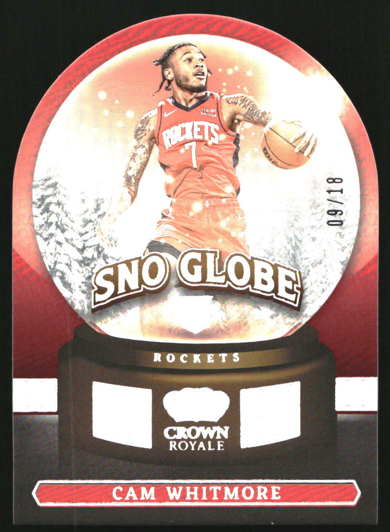 2023-24 Crown Royale Sno Globe International Silver #14 Cam Whitmore RC /18