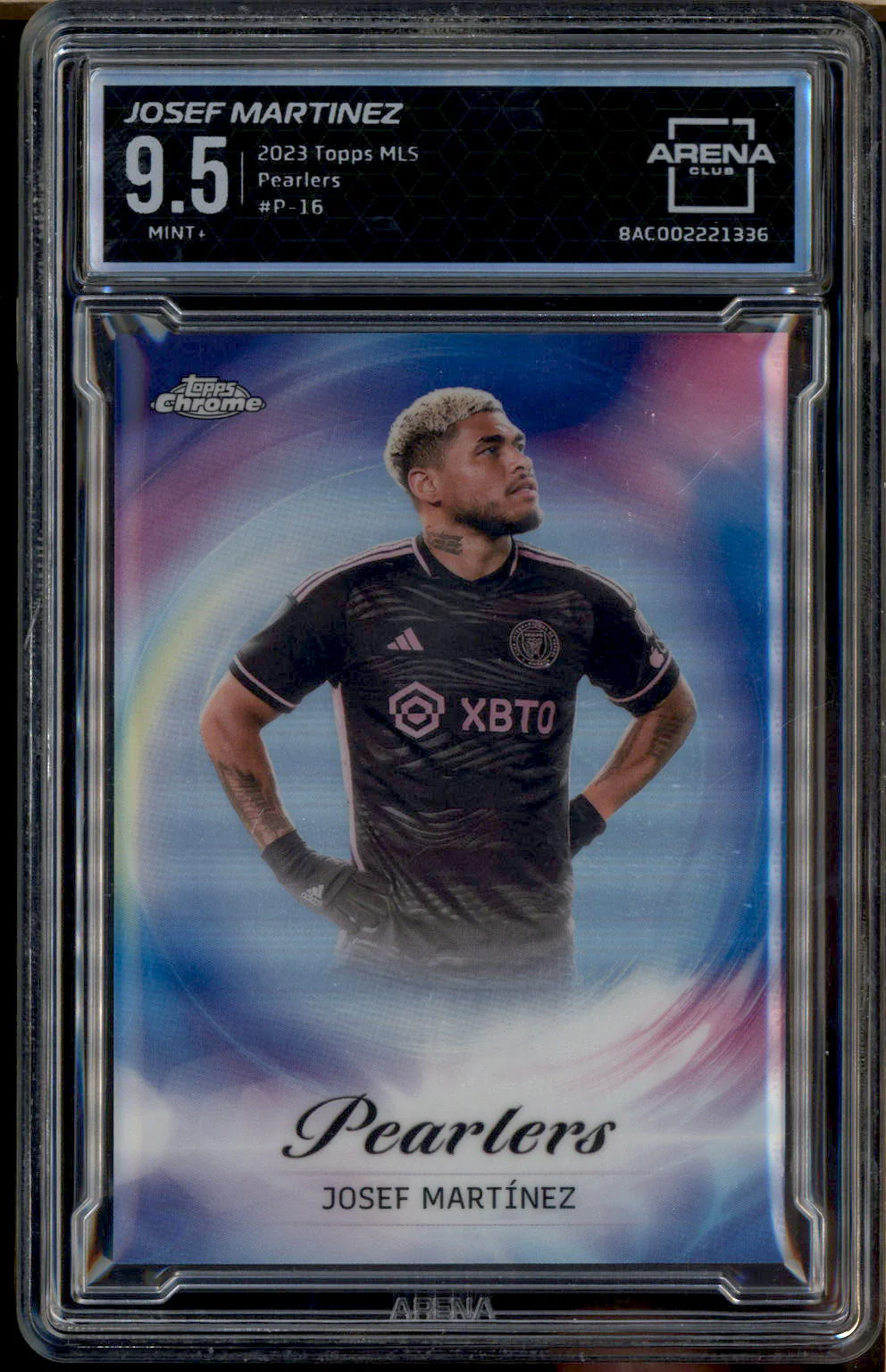 2023 Topps MLS Pearlers #P16 Josef Martinez Arena Club 9.5