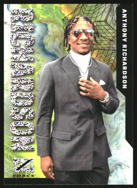 2023 Metal Universe Champions Z-Force Super Rave #Z3 Anthony Richardson RC /50