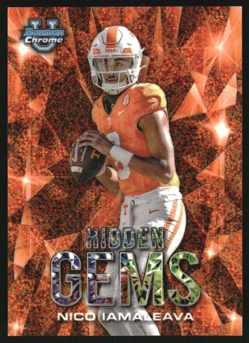 2024 Bowman Chrome University Hidden Gems #HG2 Nico Iamaleava