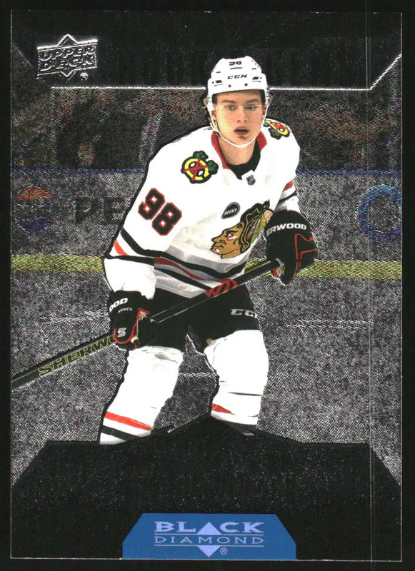 2023-24 Upper Deck '07-08 Black Diamond Retros #BD44 Connor Bedard RC