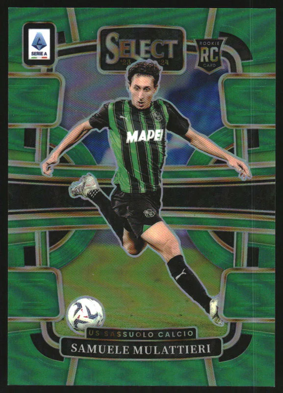 2023-24 Select Serie A Green #98 Samuele Mulattieri RC Rookie /5