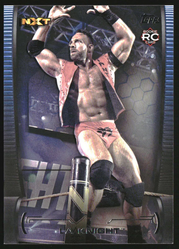 2021 Topps WWE Undisputed Blue #60 LA Knight /25