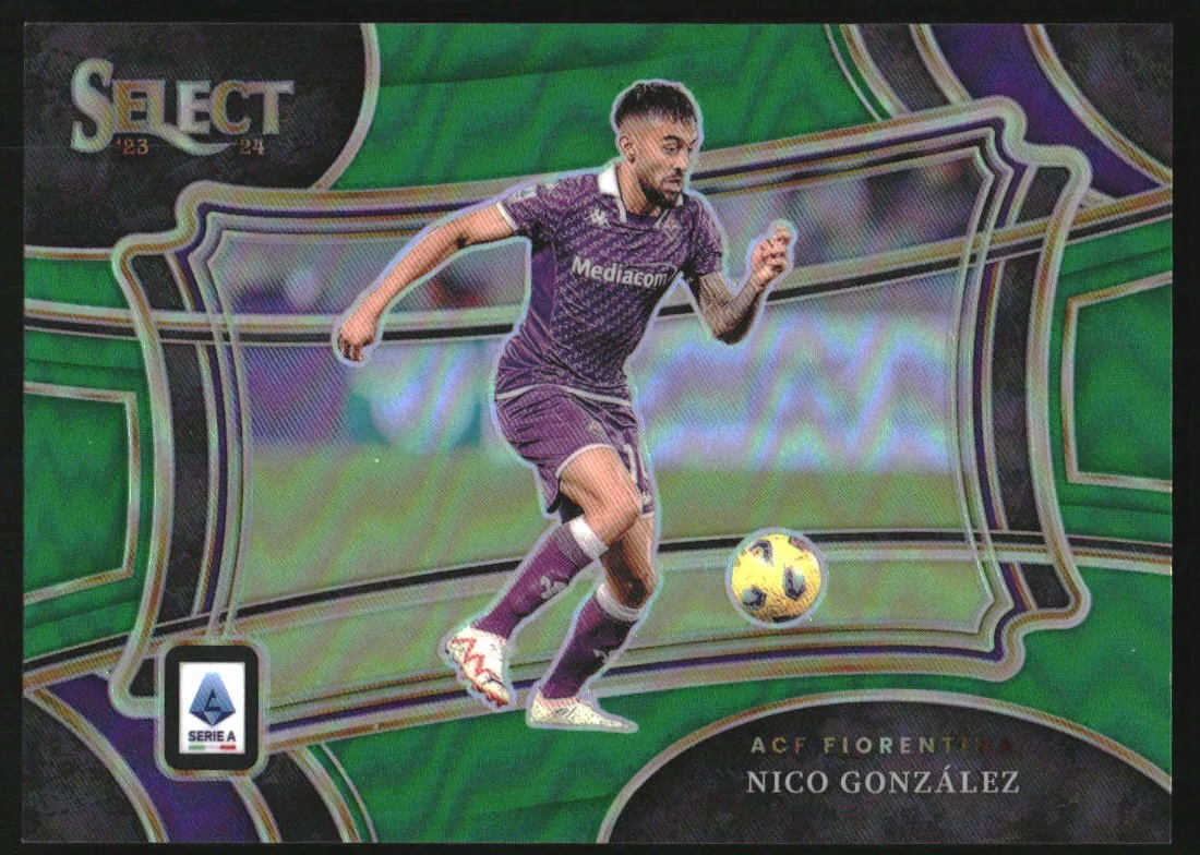 2023-24 Select Serie A Green #206 Nico Gonzalez /5
