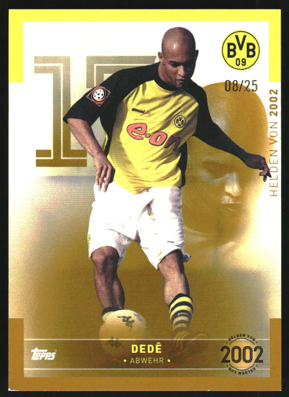 2023 Topps Helden Von Yellow #H02-DE Dede /25