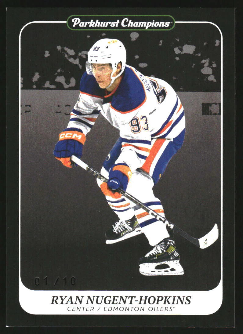 2023-24 Parkhurst Champions Black #90 Ryan Nugent-Hopkins /10