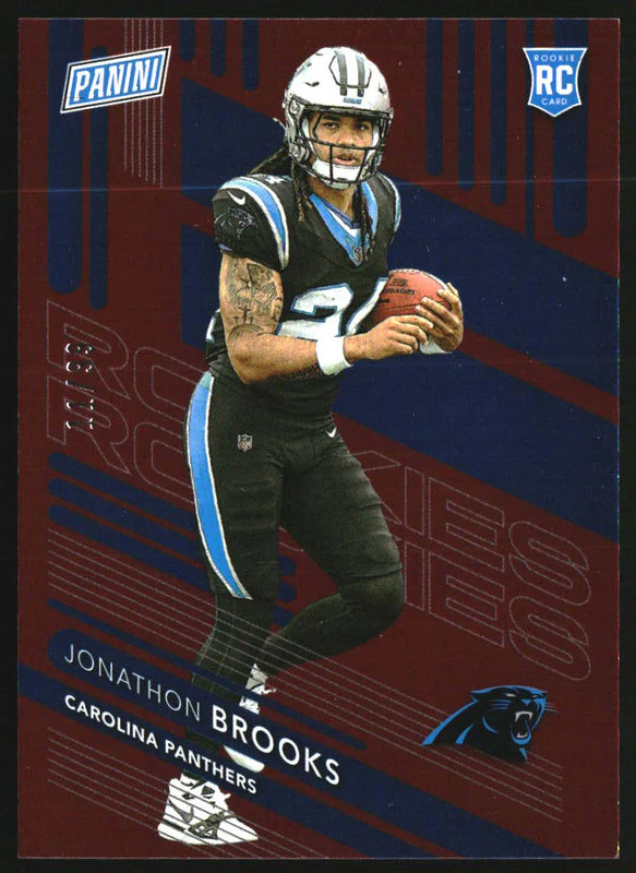 2024 Panini National Convention Rookies Red #RC3 Jonathon Brooks RC /99