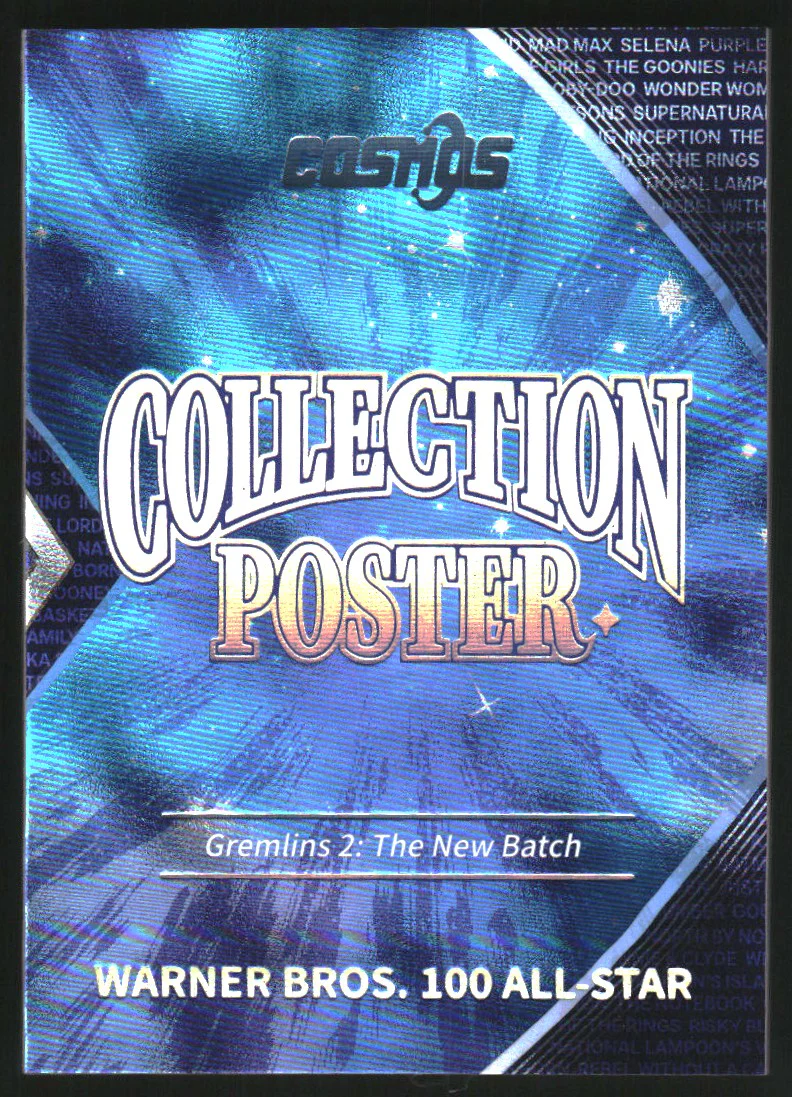 2024 Kakawow Cosmos Warner 100th All-Stars Poster Gremlins 2 The New Batch /245