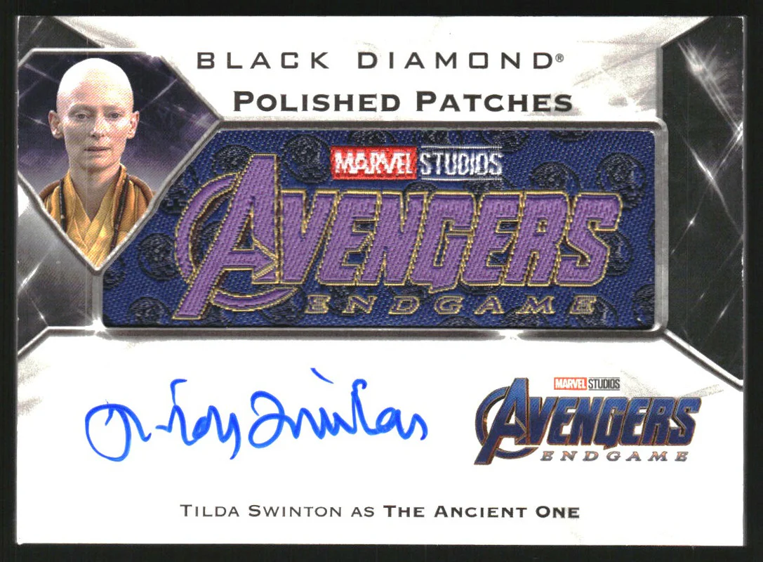 2021 Black Diamond Polished Patches Auto Tilda Swinton The Ancient One /25