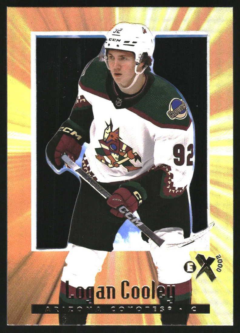 2023-24 E-X2000 #120 Logan Cooley RC Rookie