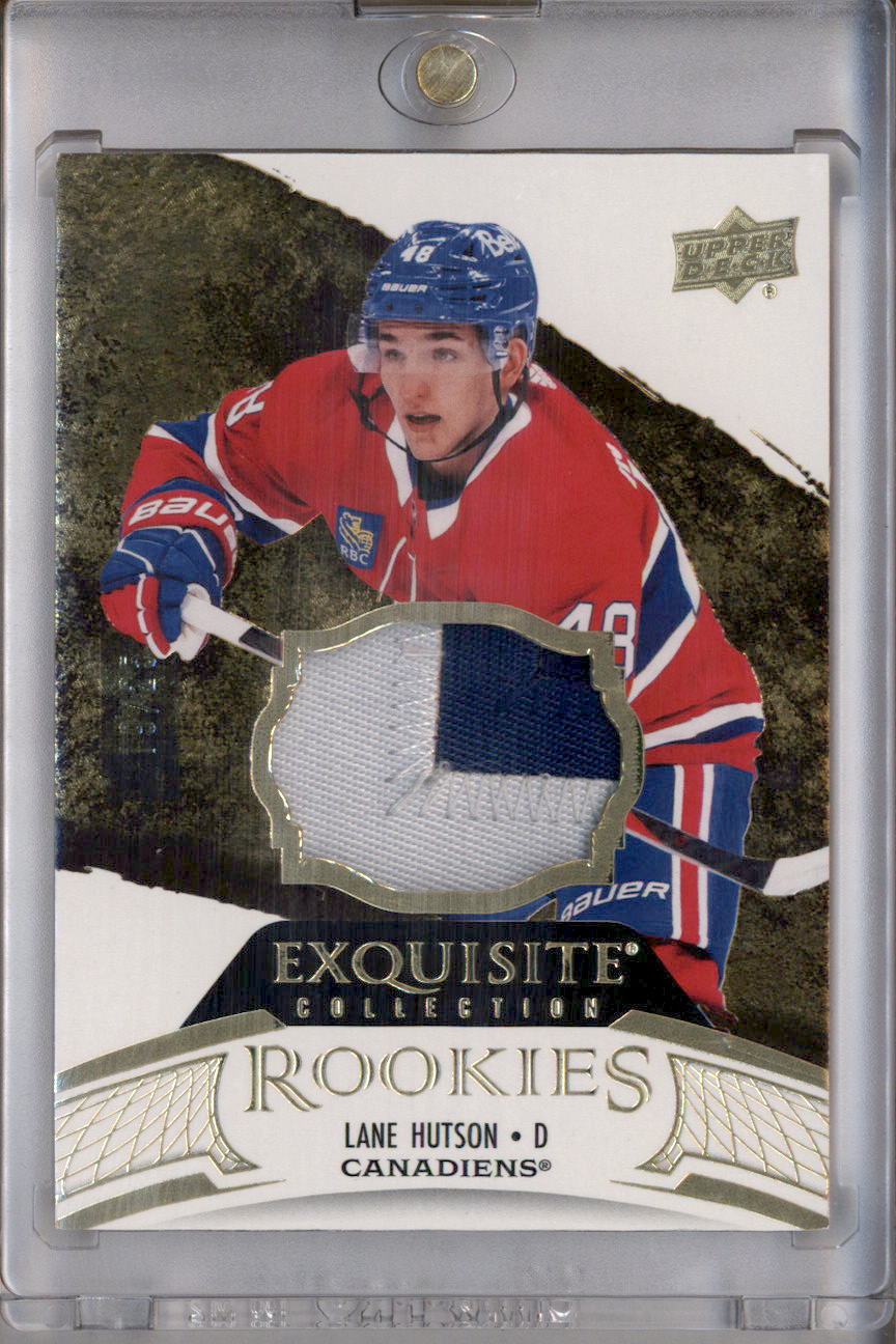 2024-25 Exquisite Collection Rookie Patch Gold #RPLH Lane Hutson RC /25