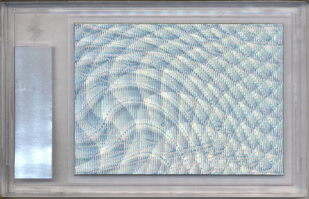 2024 Leaf Metal Autograph Wave Green Malik Washington RC Auto 1/1 - Image 2