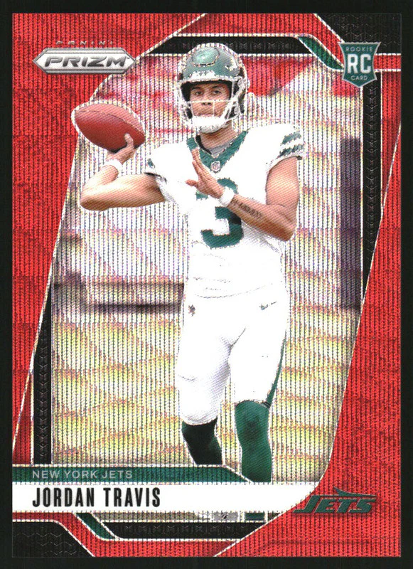 2019 Panini Prizm Prizms Red Wave #359 Travis Fulgham /149