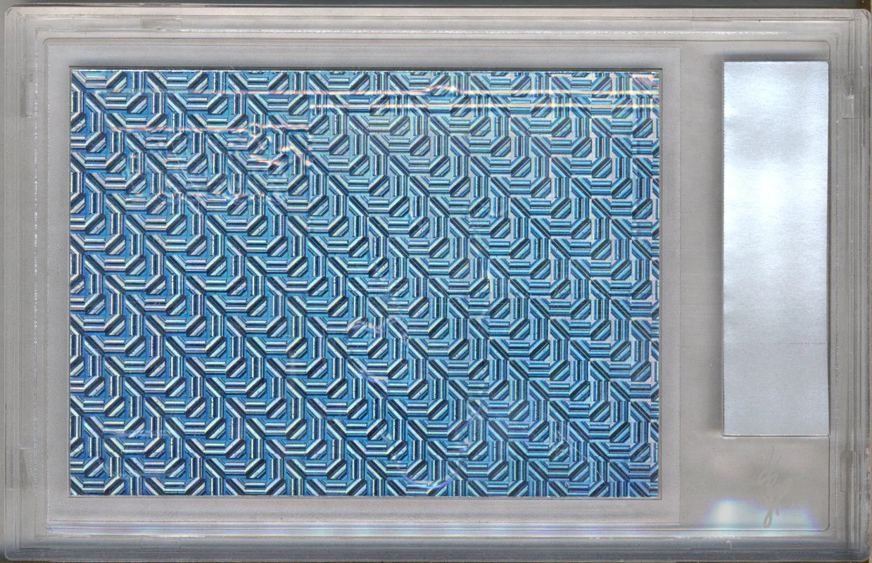 2022 Pro Set Metal Action Ink Auto Mojo Green Brian Robinson Jr 1/1 Leaf - Image 2