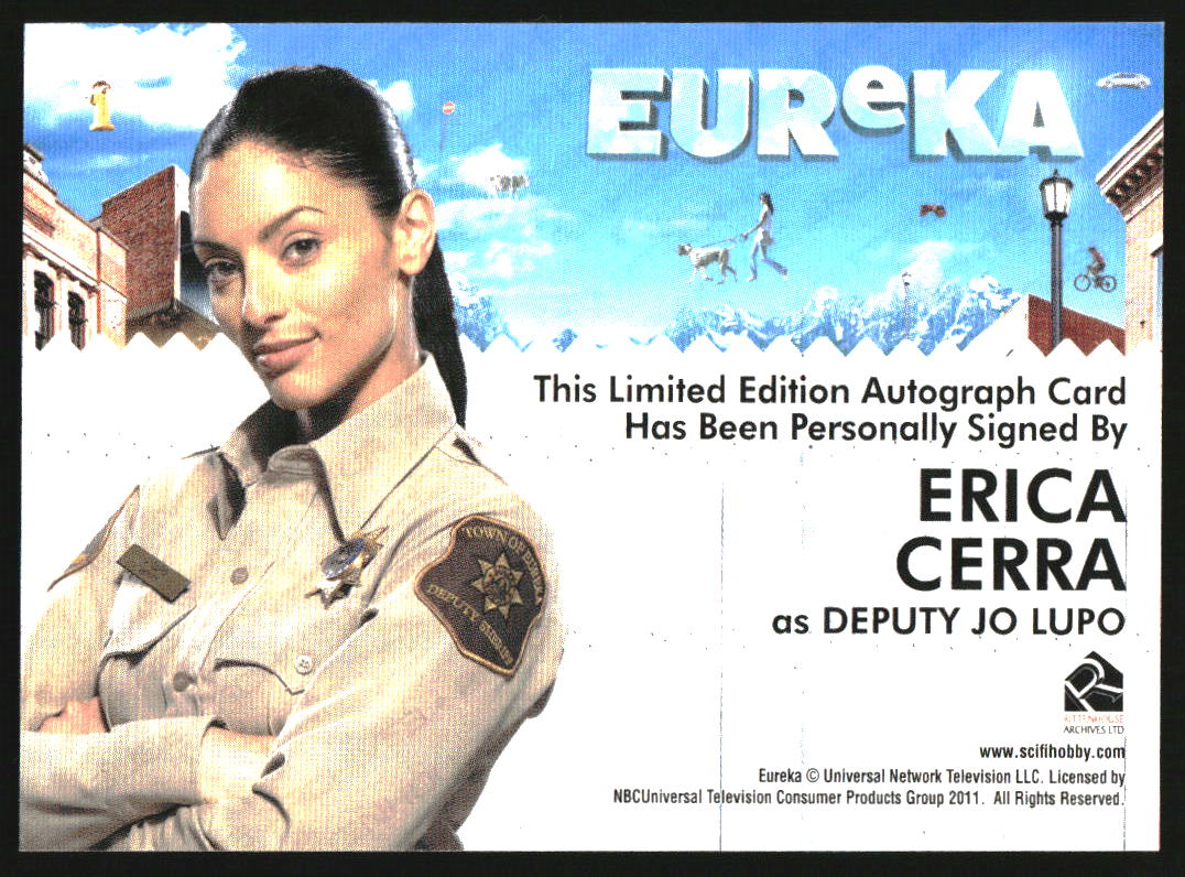 2011 Rittenhouse Eureka Seasons One and Two Auto Erica Cerra - Image 2