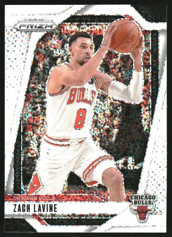2024-25 Panini Prizm White Sparkle Prizm #192 Zach LaVine