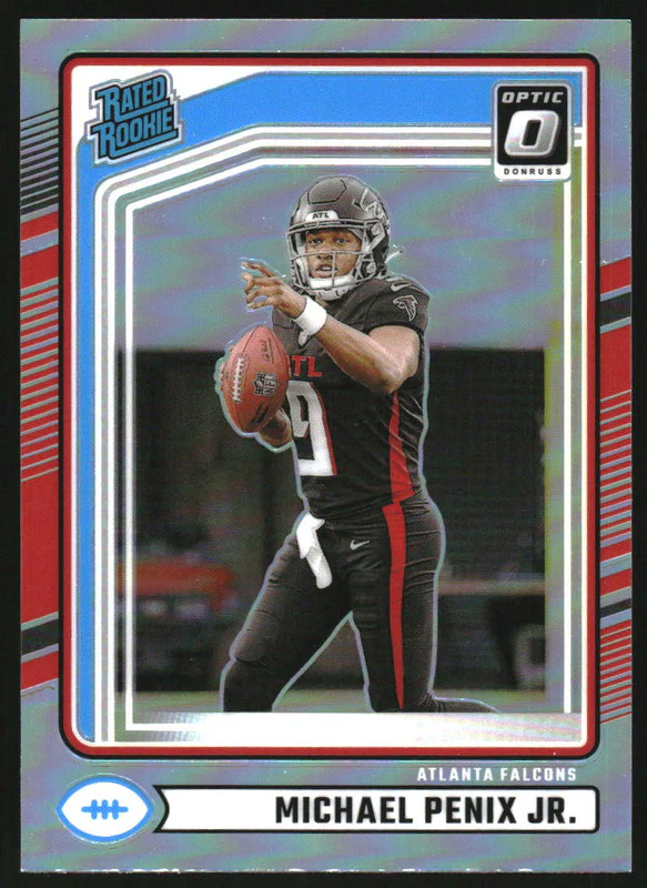 2024 Donruss Optic Rated Rookies Preview Holo #308 Michael Penix Jr. RC