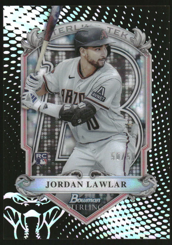 2024 Bowman Sterling Tek Gold Refractor #ST-11 Jordan Lawlar RC /50