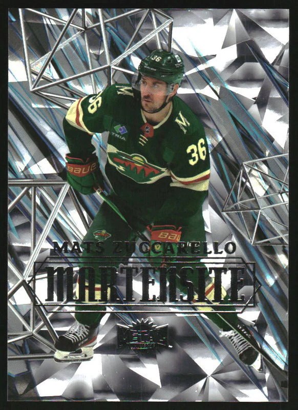 2023-24 Skybox Metal Universe Martensite #MT-43 Mats Zuccarello