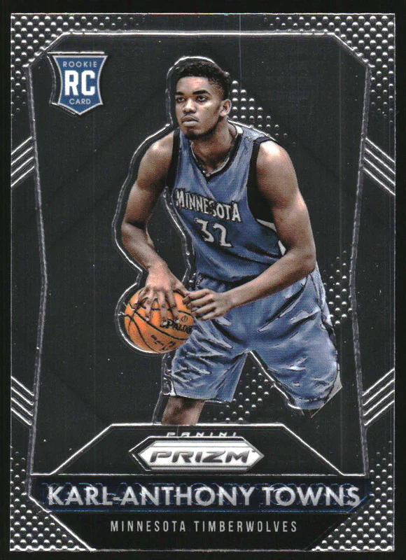 2015-16 Panini Prizm #328 Karl-Anthony Towns RC