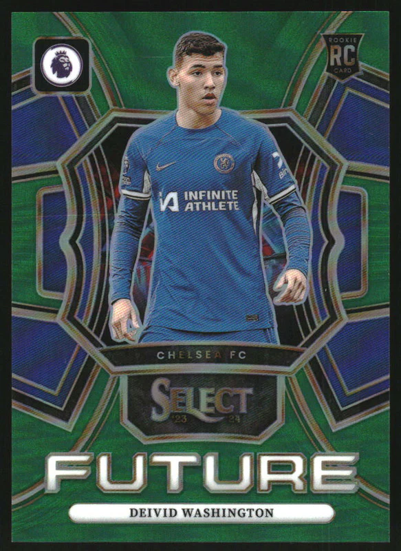 2023 Panini Select Future Green #8 Deivid Washington RC /5