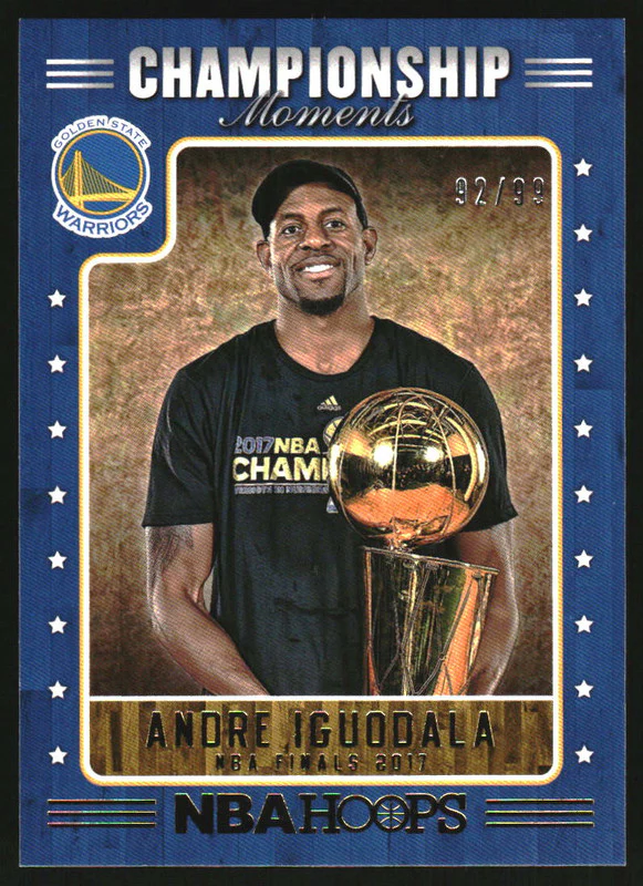 2017-18 Panini Hoops Championship Moments #10 Andre Iguodala /99