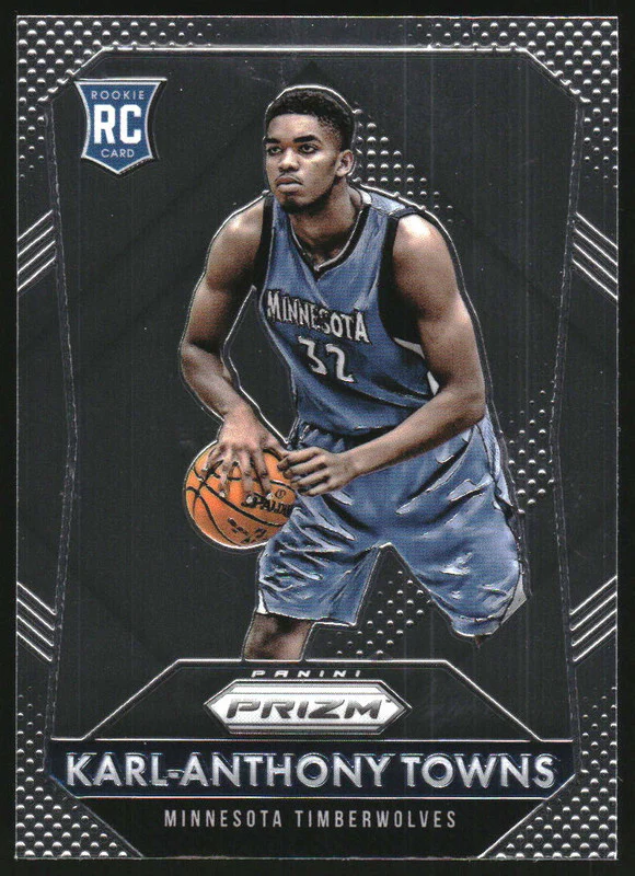 2015-16 Panini Prizm #328 Karl-Anthony Towns RC