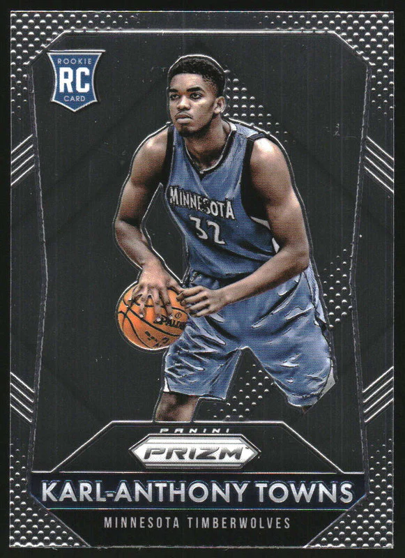 2015-16 Panini Prizm #328 Karl-Anthony Towns RC