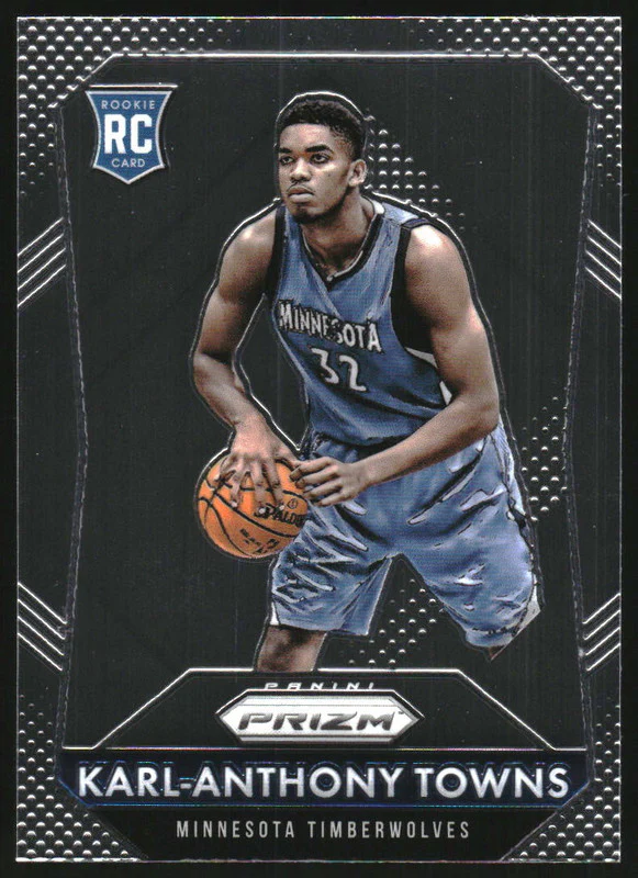 2015-16 Panini Prizm #328 Karl-Anthony Towns RC