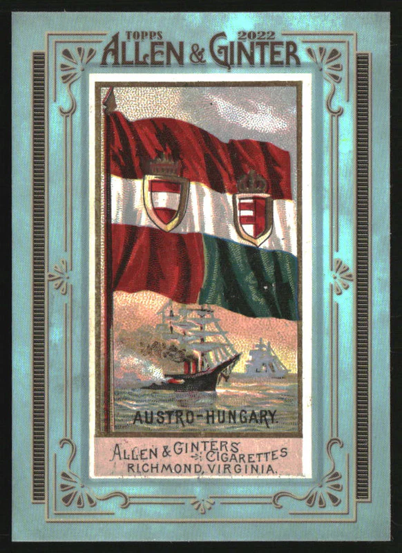 2022 Topps Allen & Ginter Framed Originals #NNO Austro Hungary 1/1
