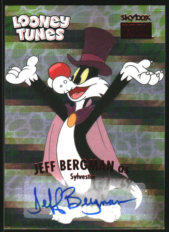2024 Fleer Looney Tunes Skybox Premium Star Rubies Auto Jeff Bergman Sylvester