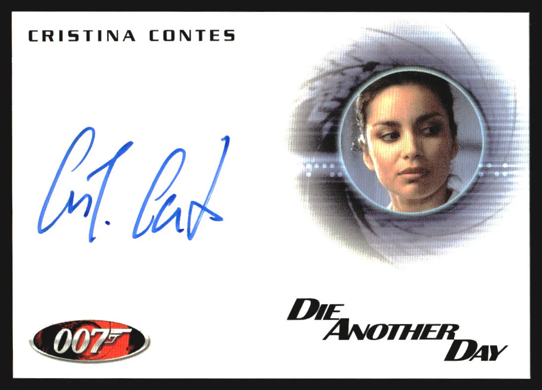 2010 007 Die Another Day Autograph #A183 Cristina Contes as Nurse Auto
