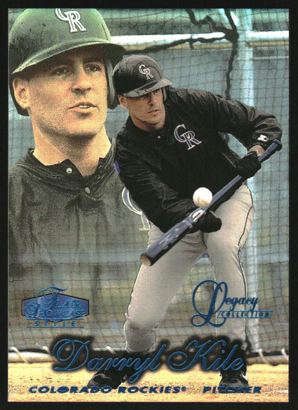1998 Fleer Flair Showcase Legacy Collection Row 2 #87 Darryl Kile /100