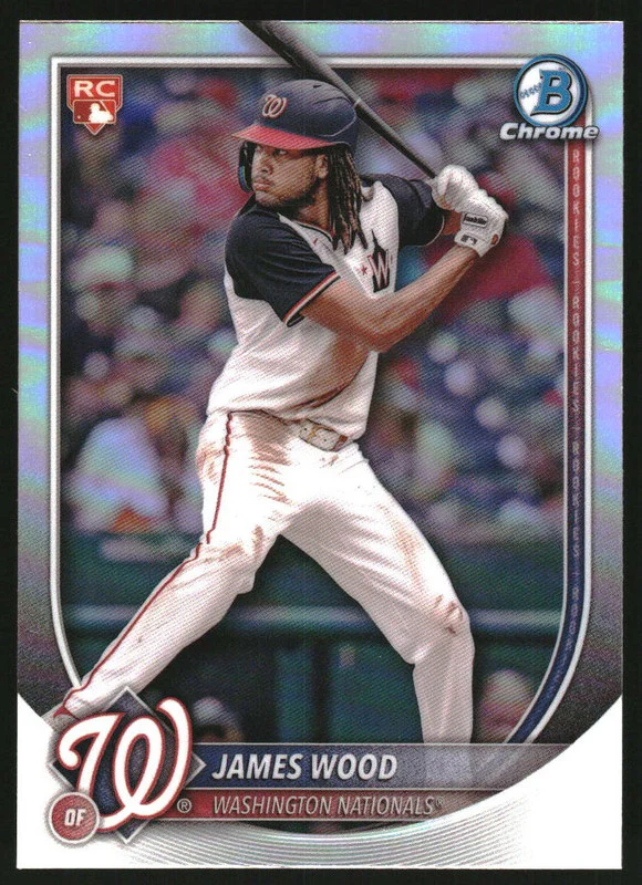 2025 Bowman Chrome Red RC Rookie Redemption #29 James Wood RC