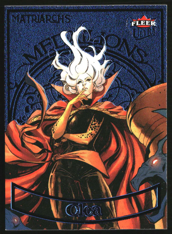 2024 Fleer Ultra Matriarchs of Marvel Medallions Amethyst #M-44 Clea /35