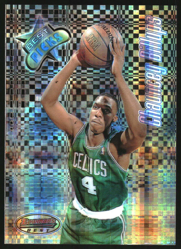 1997-98 Bowman 's Best Picks Atomic Refractors #BP7 Chauncey Billups RC
